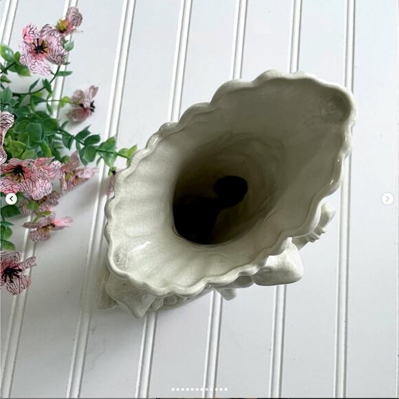 Vintage Frog Musicians Centerpiece Porcelain Ceramic Vase Planter Japan - Picture 11 of 12